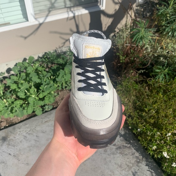 B&W Cardi B x Reebok sneakers. Perfect condition! - Picture 2 of 6